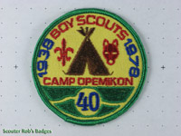 Click to enlarge 1978 Camp Opemikon